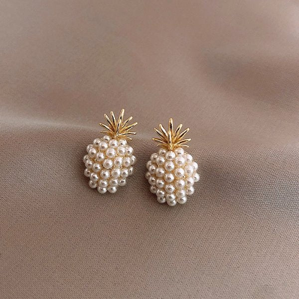 Boucles d'oreilles - ananas