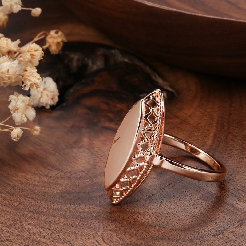 Bague ovale