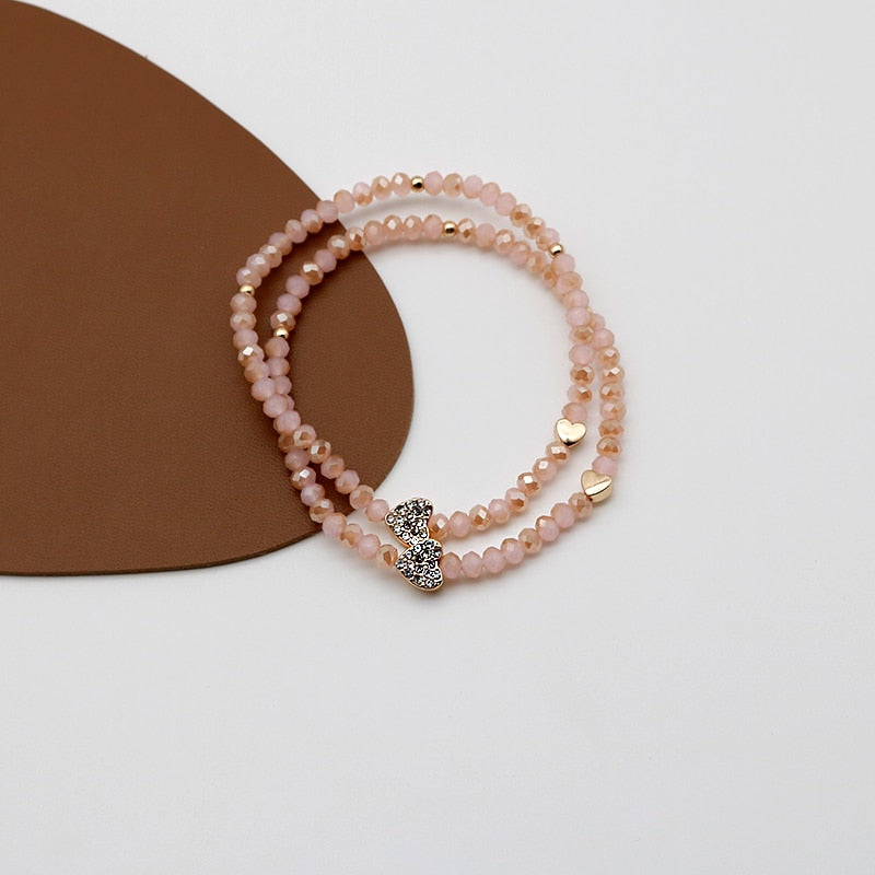 Ensemble de bracelets en perles