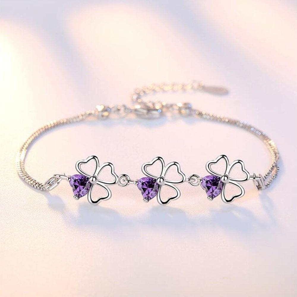 Bracelet - Trèfle à quatre feuilles