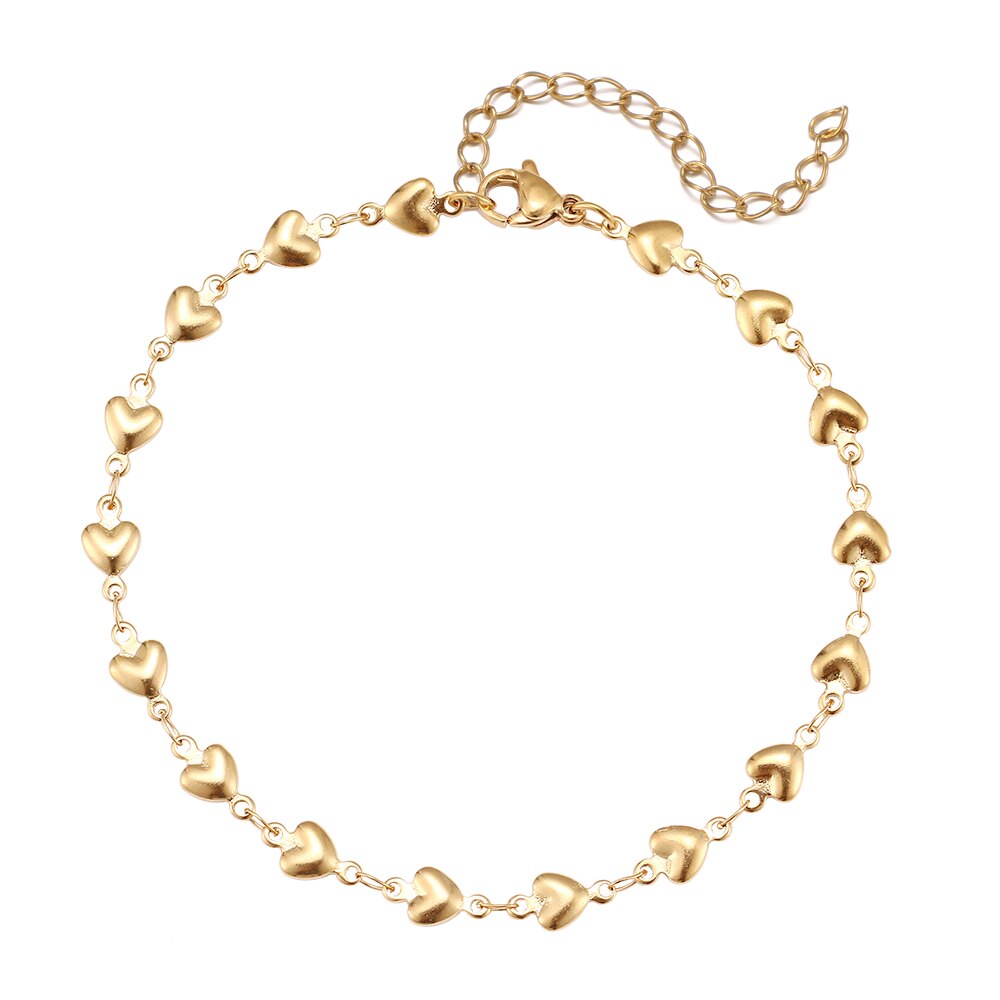 Bracelet délicat avec motif de cœur