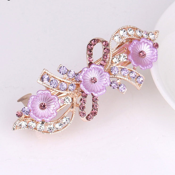 Barrette à cheveux avec des marguerites