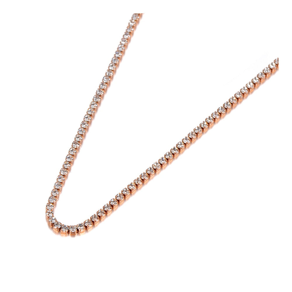 Collier avec zircons