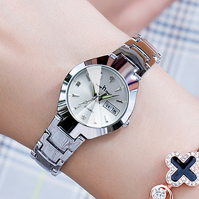 Montre pour femmes avec affichage de la date