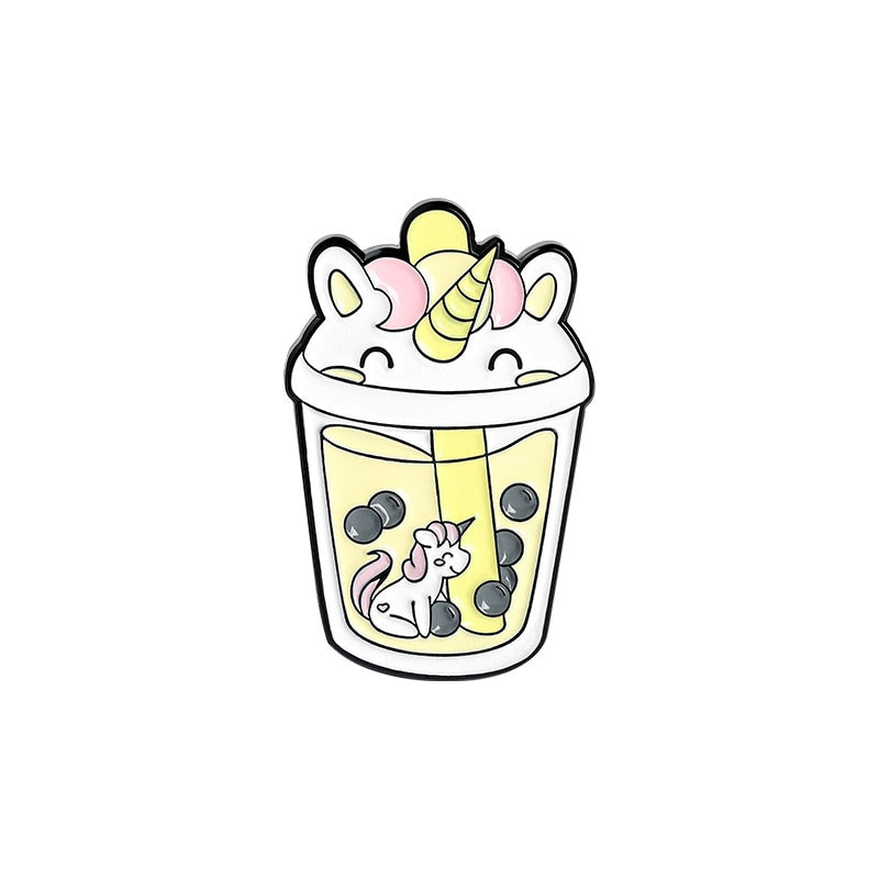 Épingles à Bubble Tea