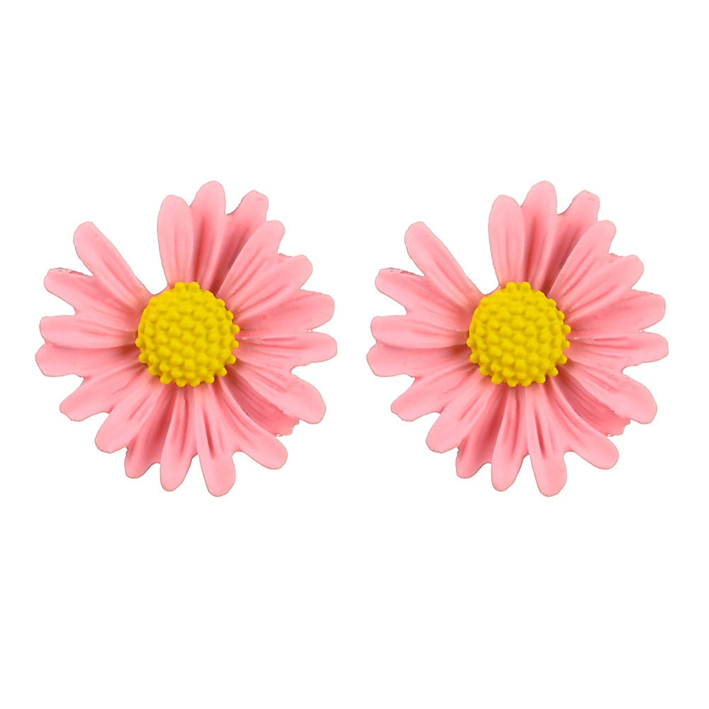 Boucles d'oreilles - fleurs