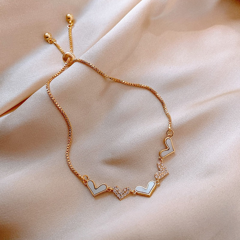 Bracelet avec un motif de cœur