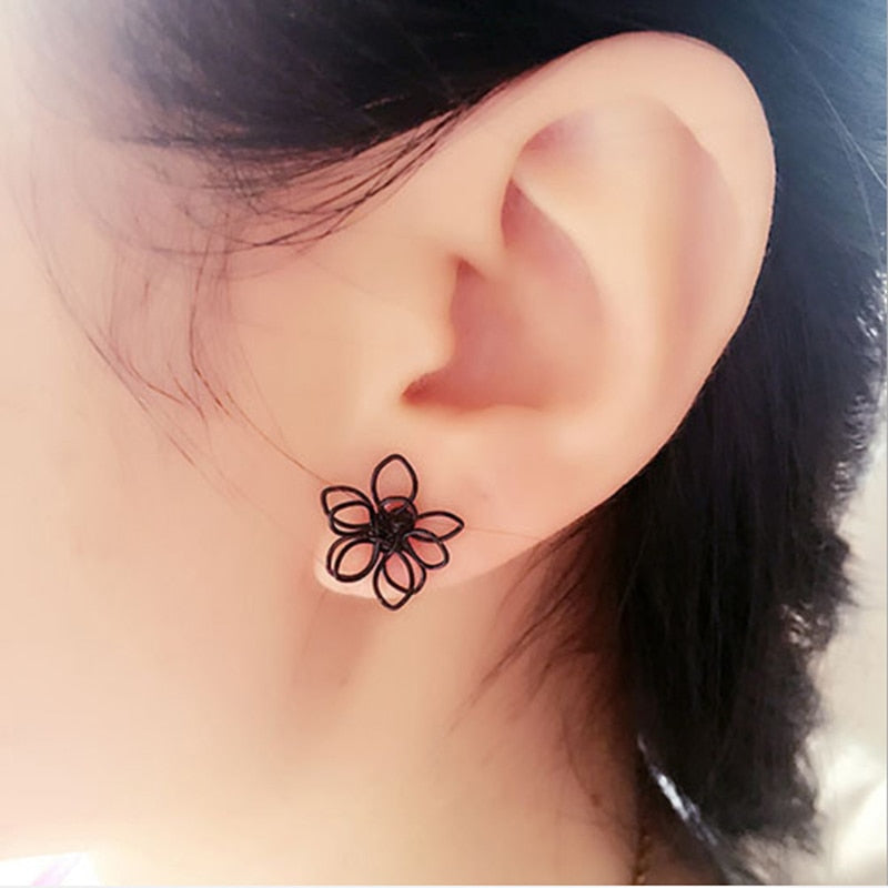 Boucles d'oreilles - fleurs