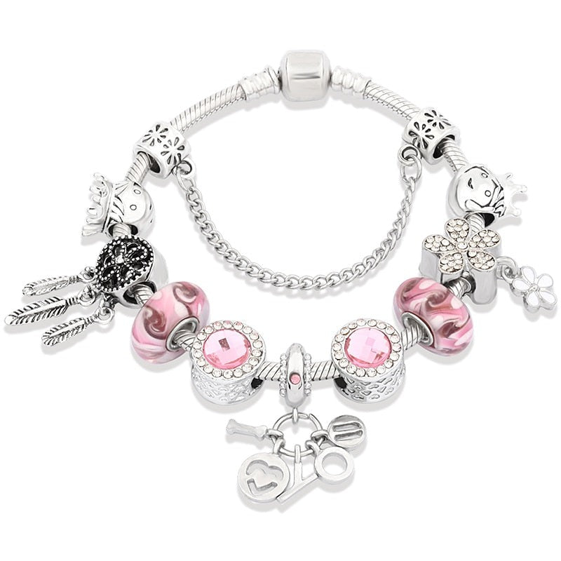Bracelet de charmes modulaires