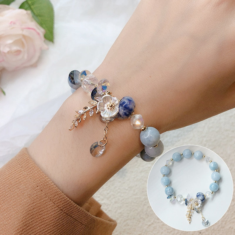 Bracelet sur un élastique