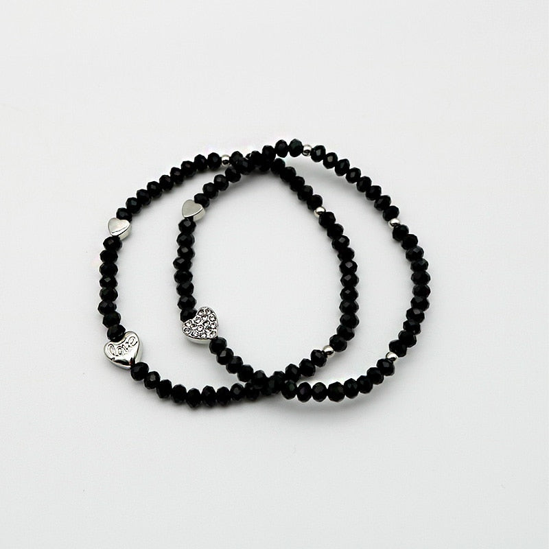 Ensemble de bracelets en perles