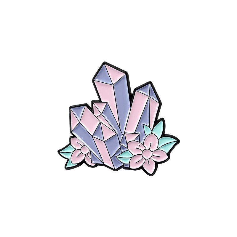 Épingles à motif en cristal