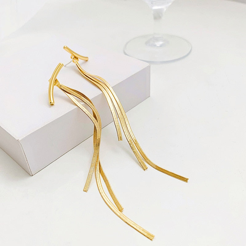 Boucles d'oreilles pendantes