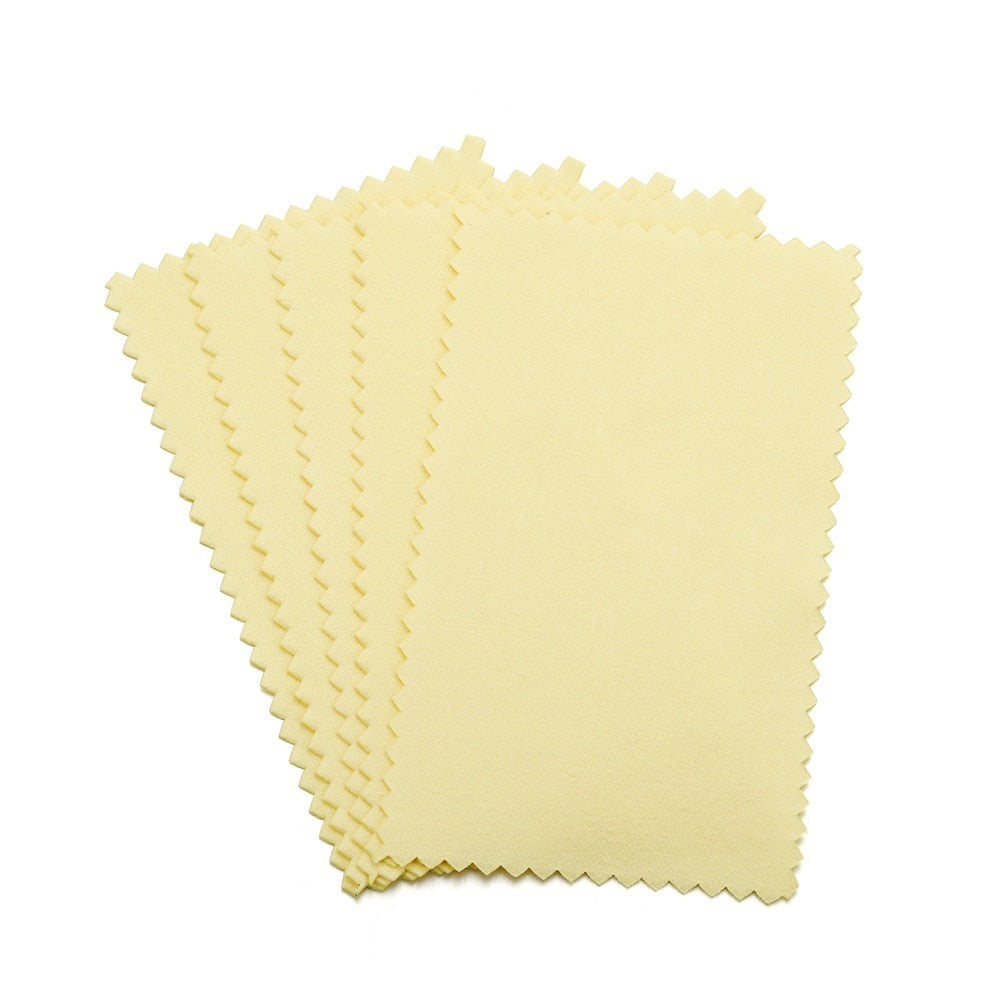 Tissus de nettoyage pour bijoux 50pcs.