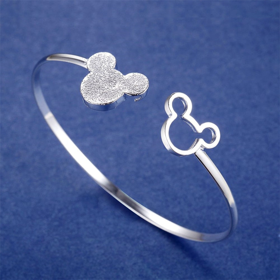 Bracelet ouvert Mickey Mouse