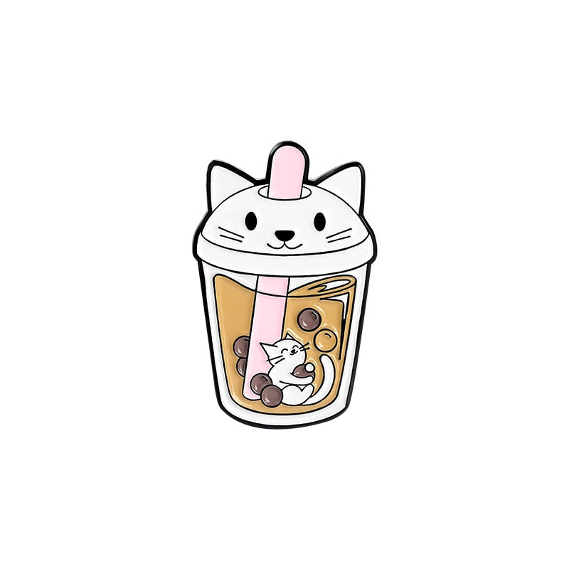 Épingles à Bubble Tea