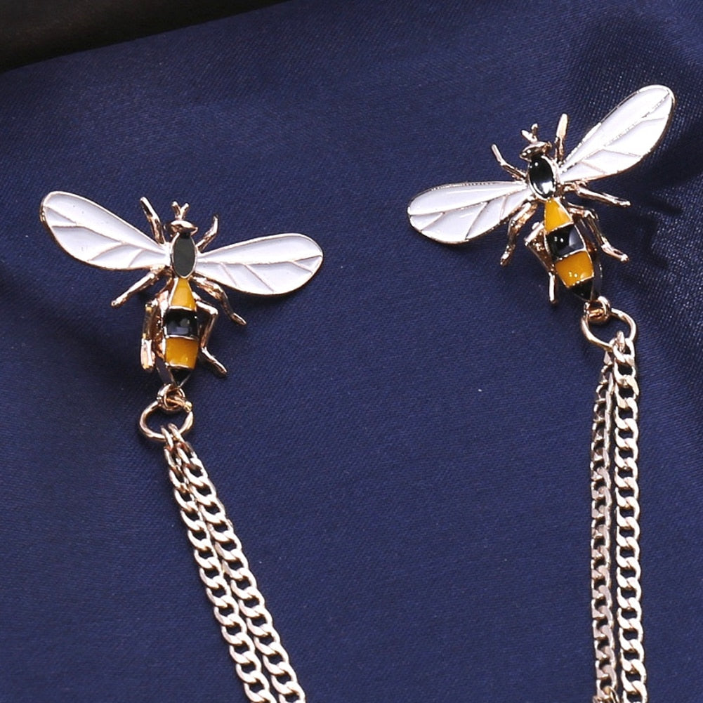 Broches de chaîne - abeilles