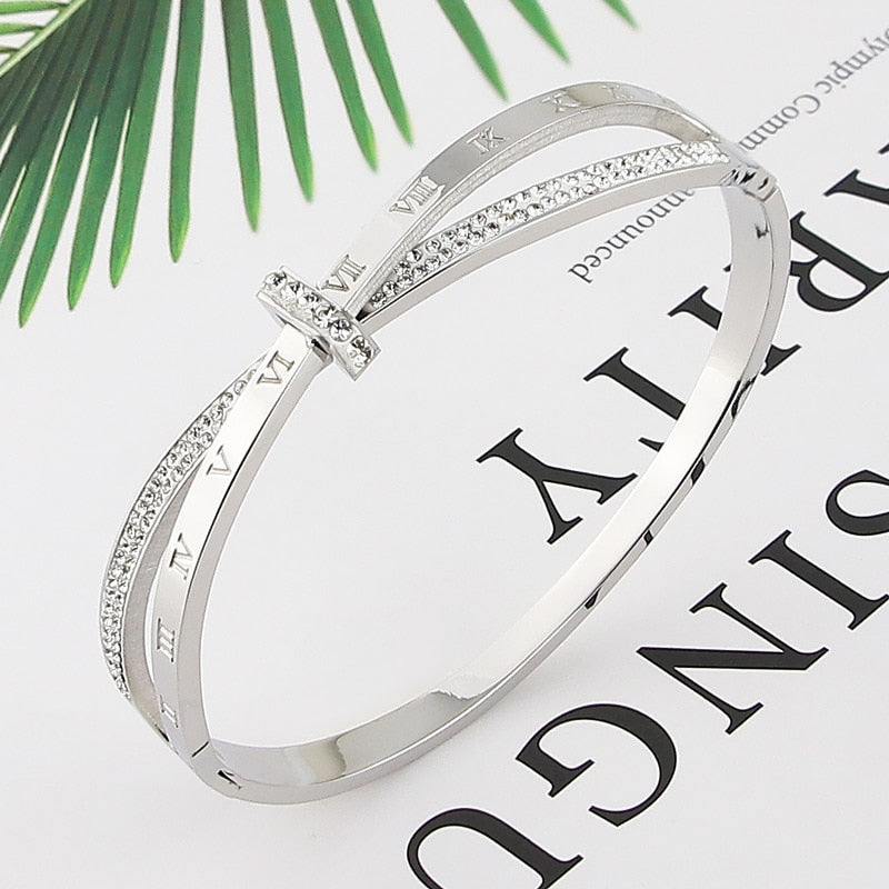 Bracelet avec zircons