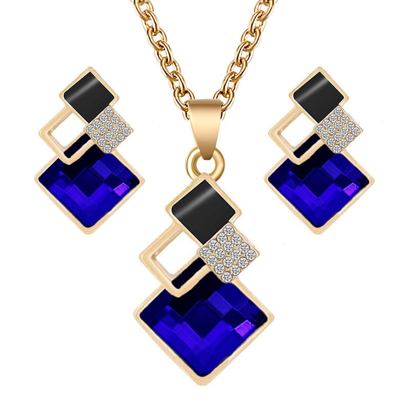Ensemble de bijoux géométriques