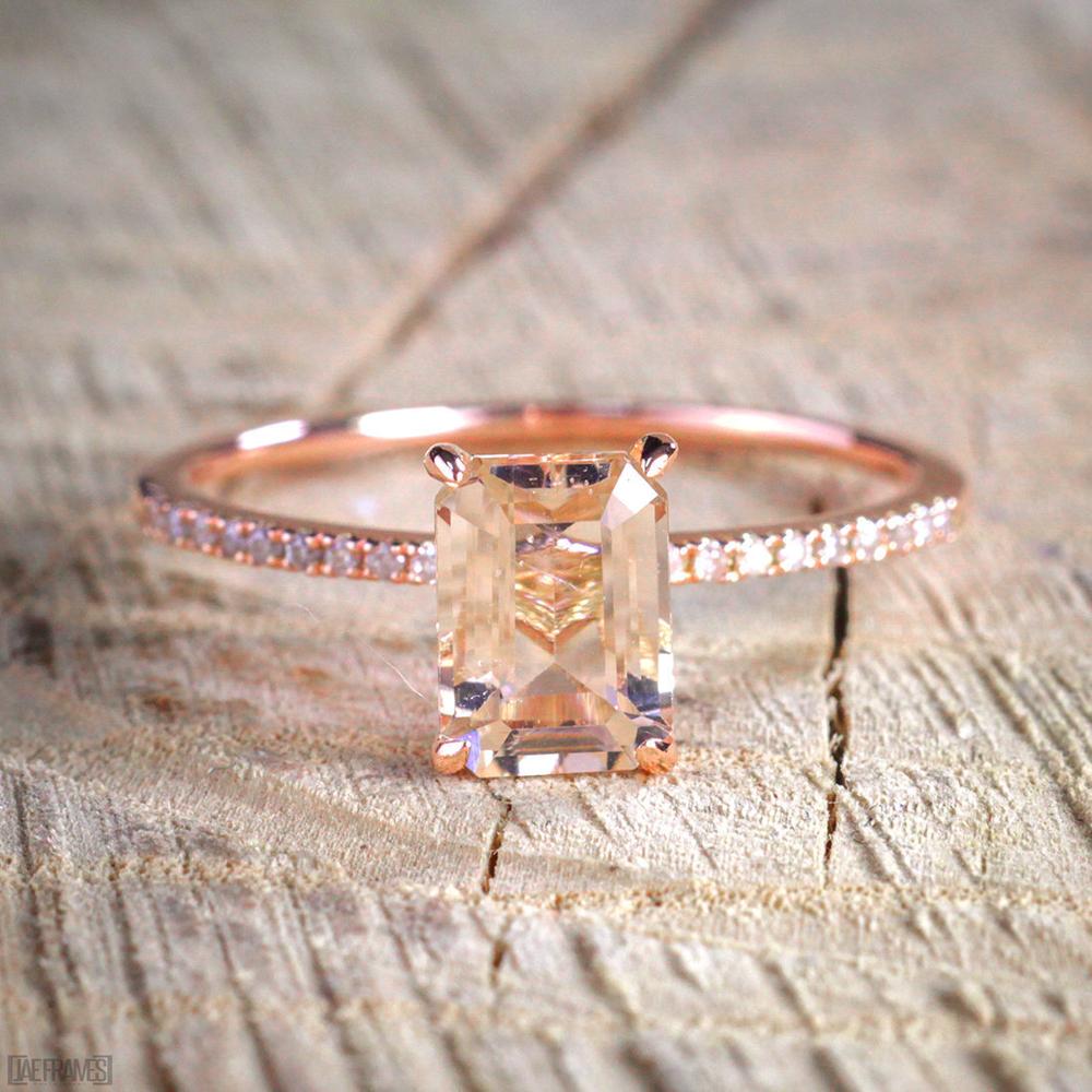 Bague en zircon cubique