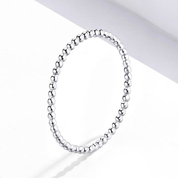 Bague argent minimaliste