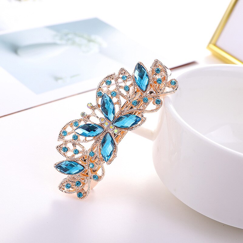Barrette à cheveux avec motif de papillon