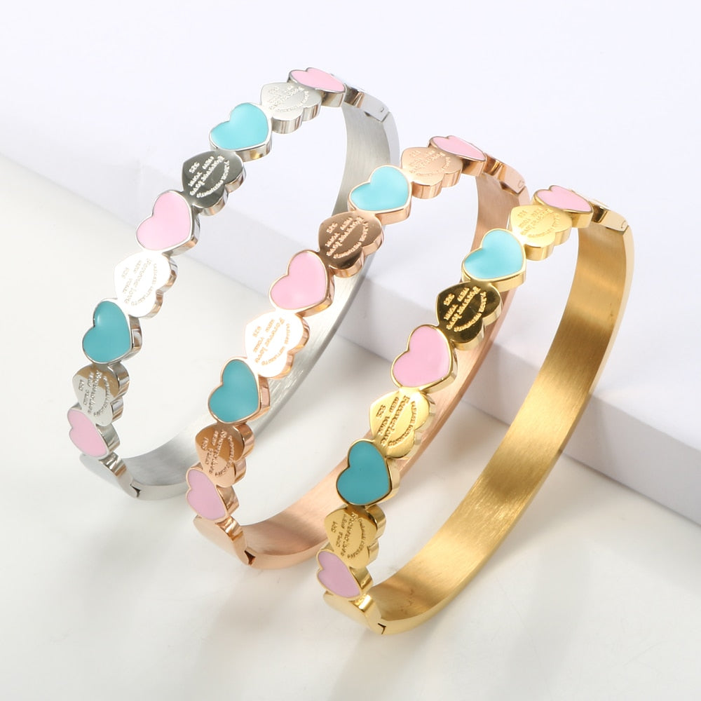 Bracelet avec motif de coeur