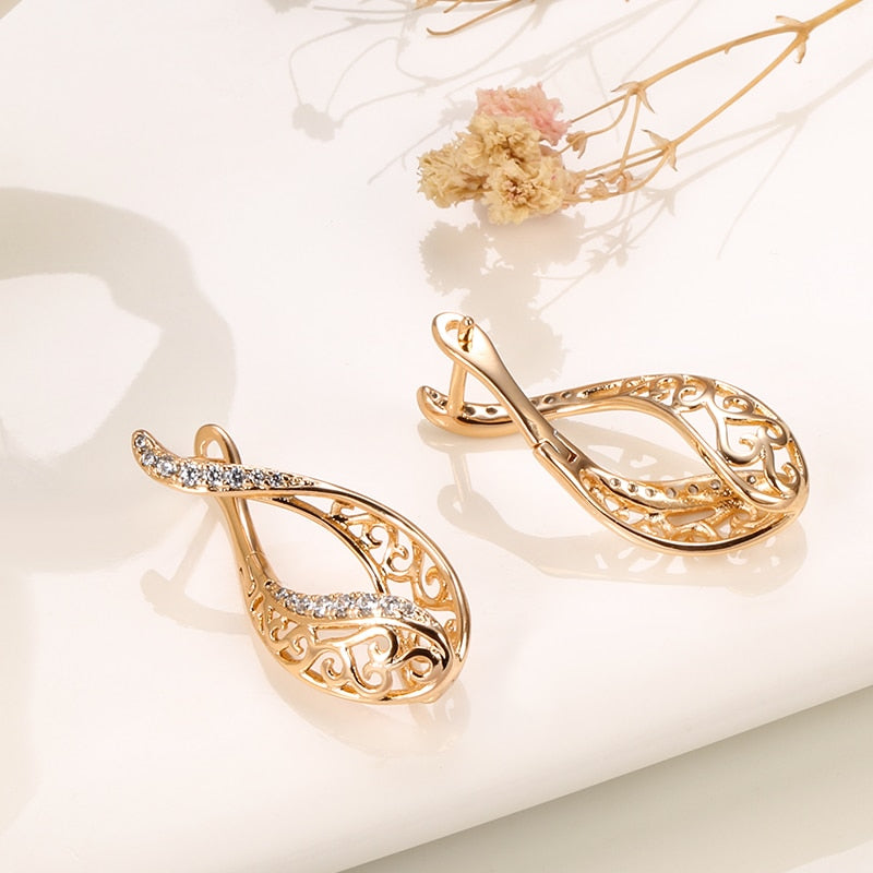 Boucles d'oreilles - spirales
