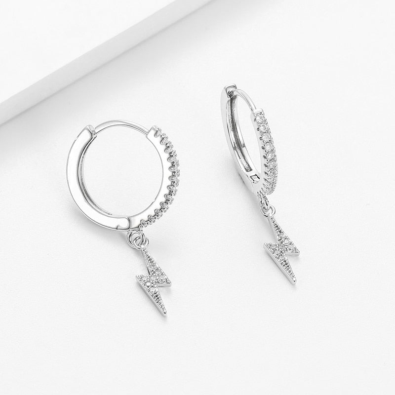 Boucles d'oreilles - éclairs