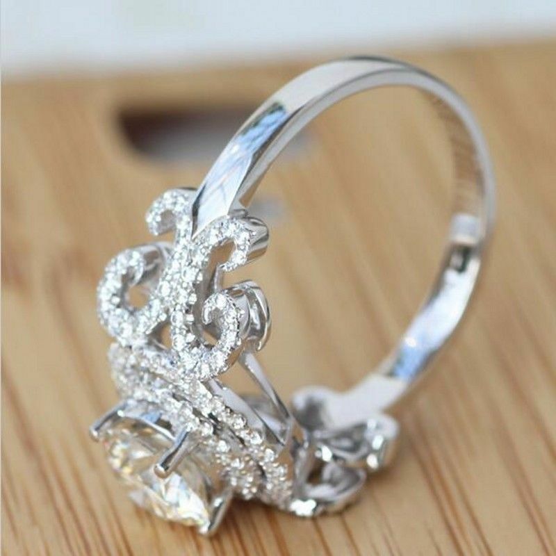 Bague en zircon cubique
