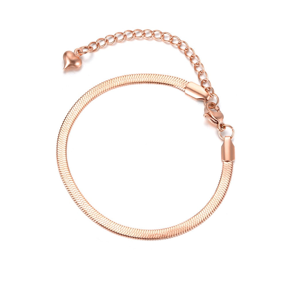 Bracelet chaîne serpent