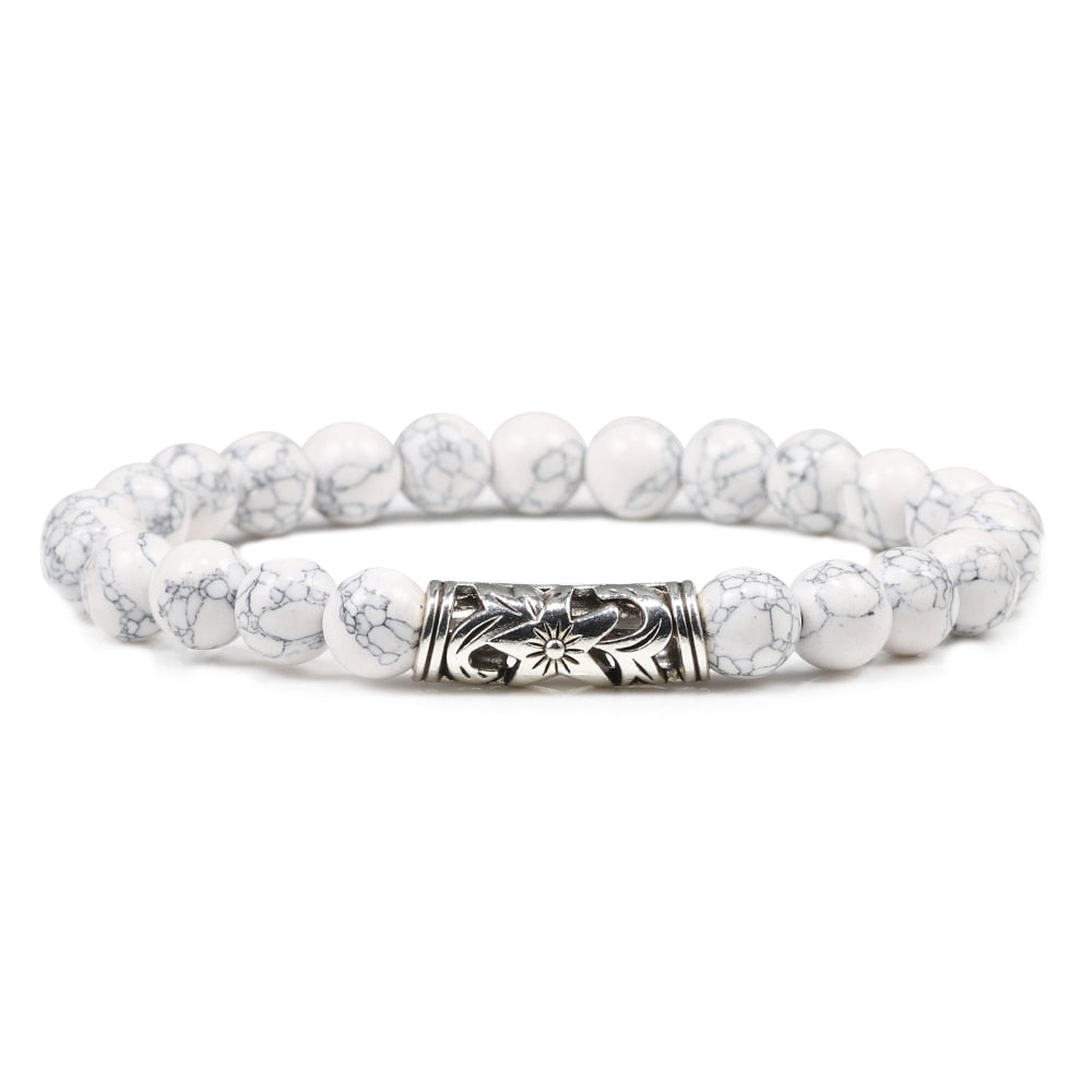 Bracelet avec un motif floral