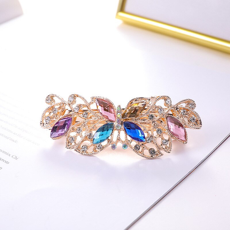 Barrette à cheveux avec motif de papillon