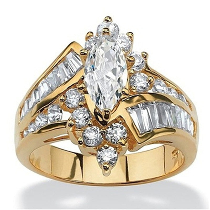 Bague en zircon cubique