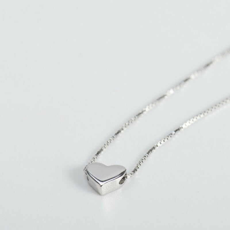 Collier avec motif de cœur