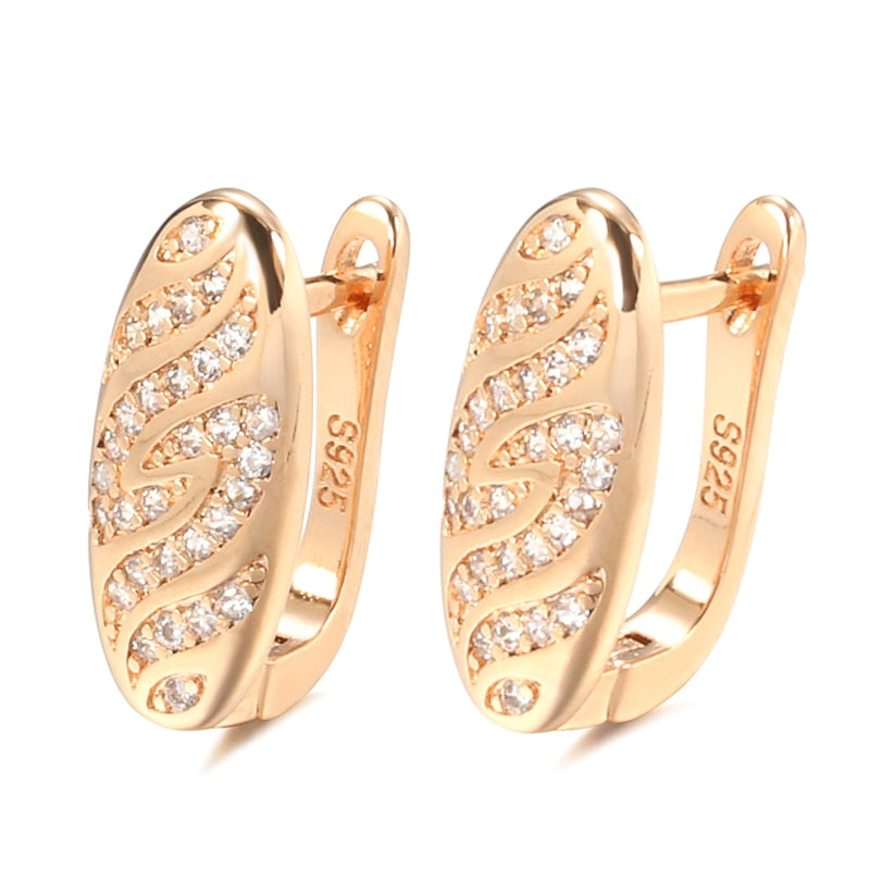 Boucles d'oreilles ovales