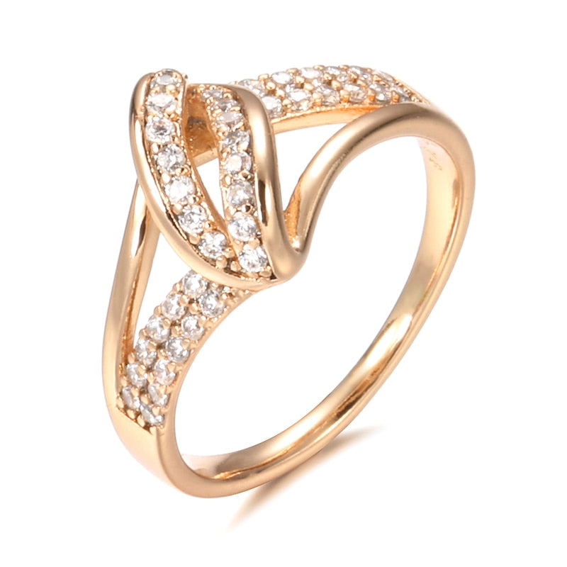 Bague en zircon cubique