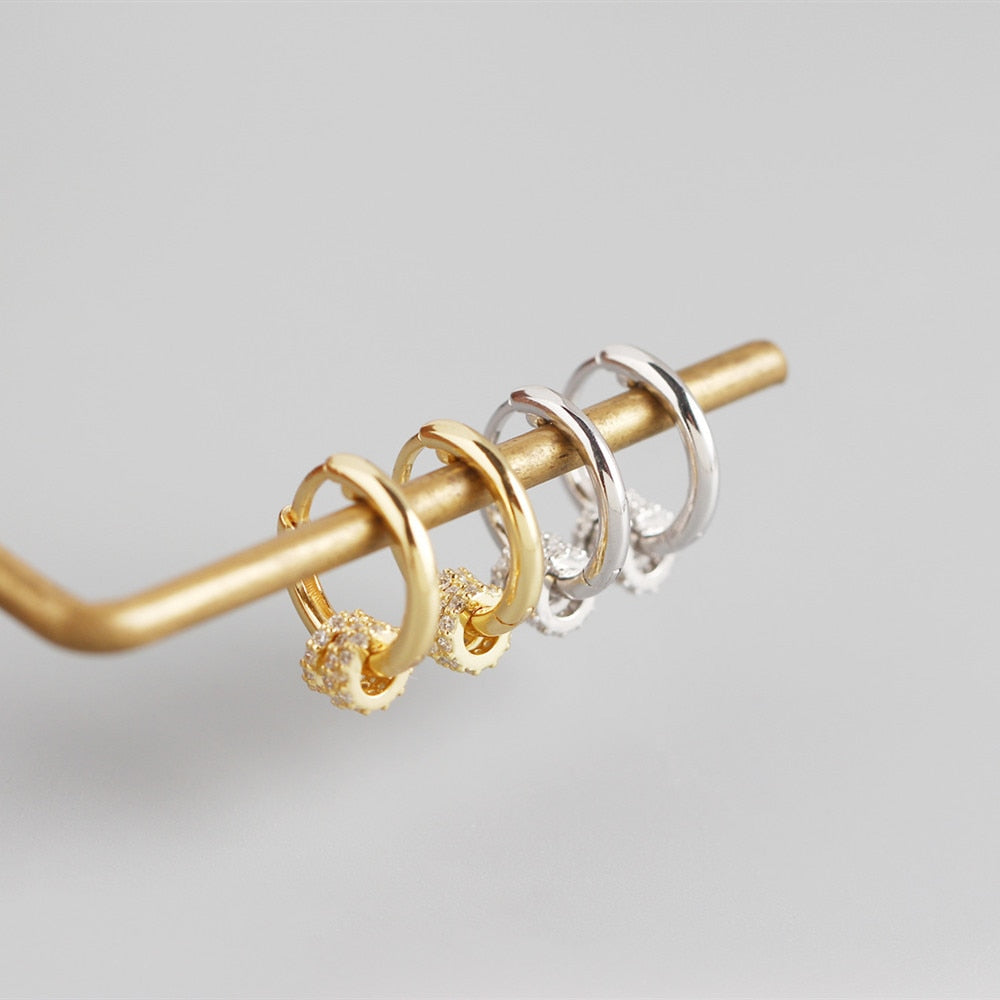 Boucles d'oreilles avec pendentifs