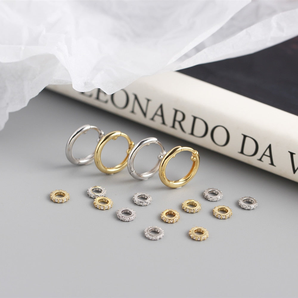 Boucles d'oreilles avec pendentifs