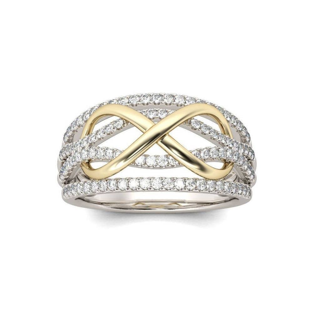 Bague avec un symbole de l'infini