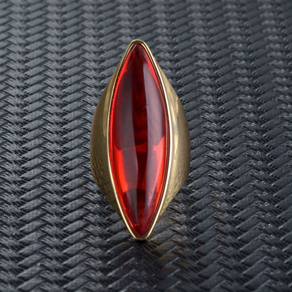 Bague avec un œillet longitudinal