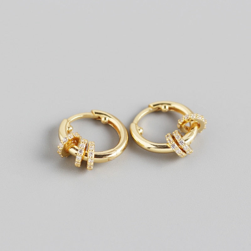 Boucles d'oreilles avec pendentifs