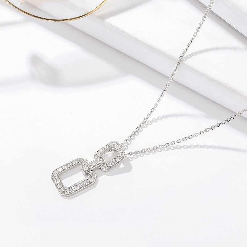 Ensemble de bijoux avec zirconia