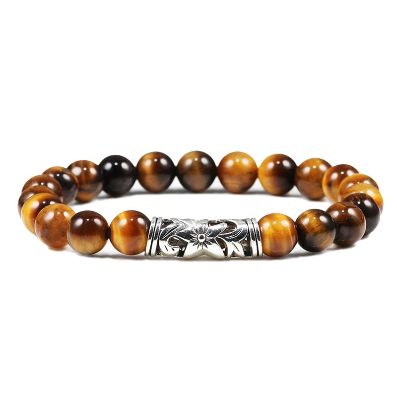 Bracelet avec un motif floral