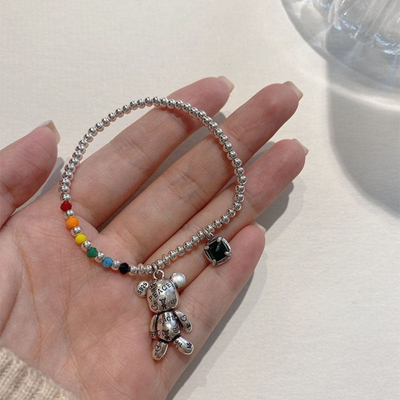Bracelet avec motif d'ourson