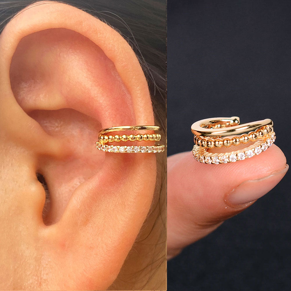 Double ear cuff -> Double manchette d'oreille