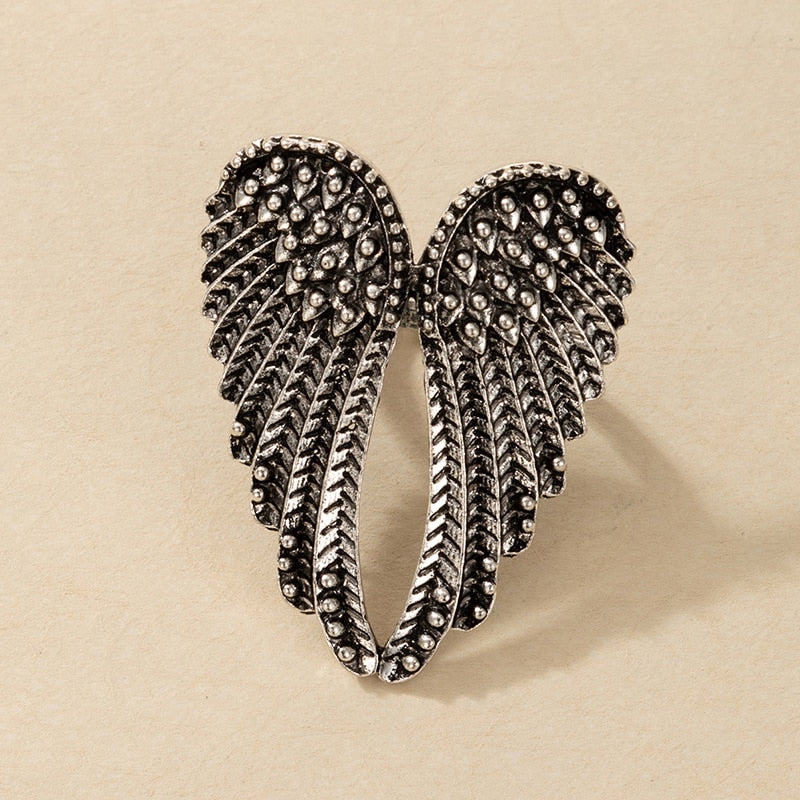 Bague d'ailes d'ange