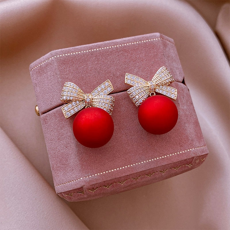 Boucles d'oreilles en nœud