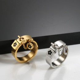 Bague en acier inoxydable