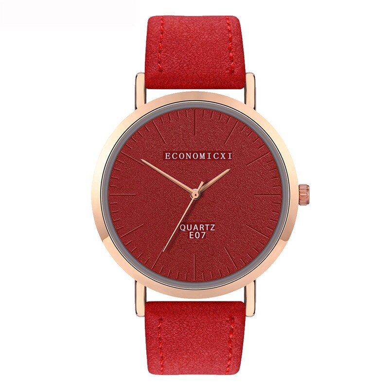 Montre pour dames avec cadran mat